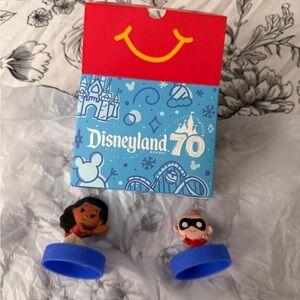 Disneyland 70th Anniversary McDonalds Moana JackJack Toy Set